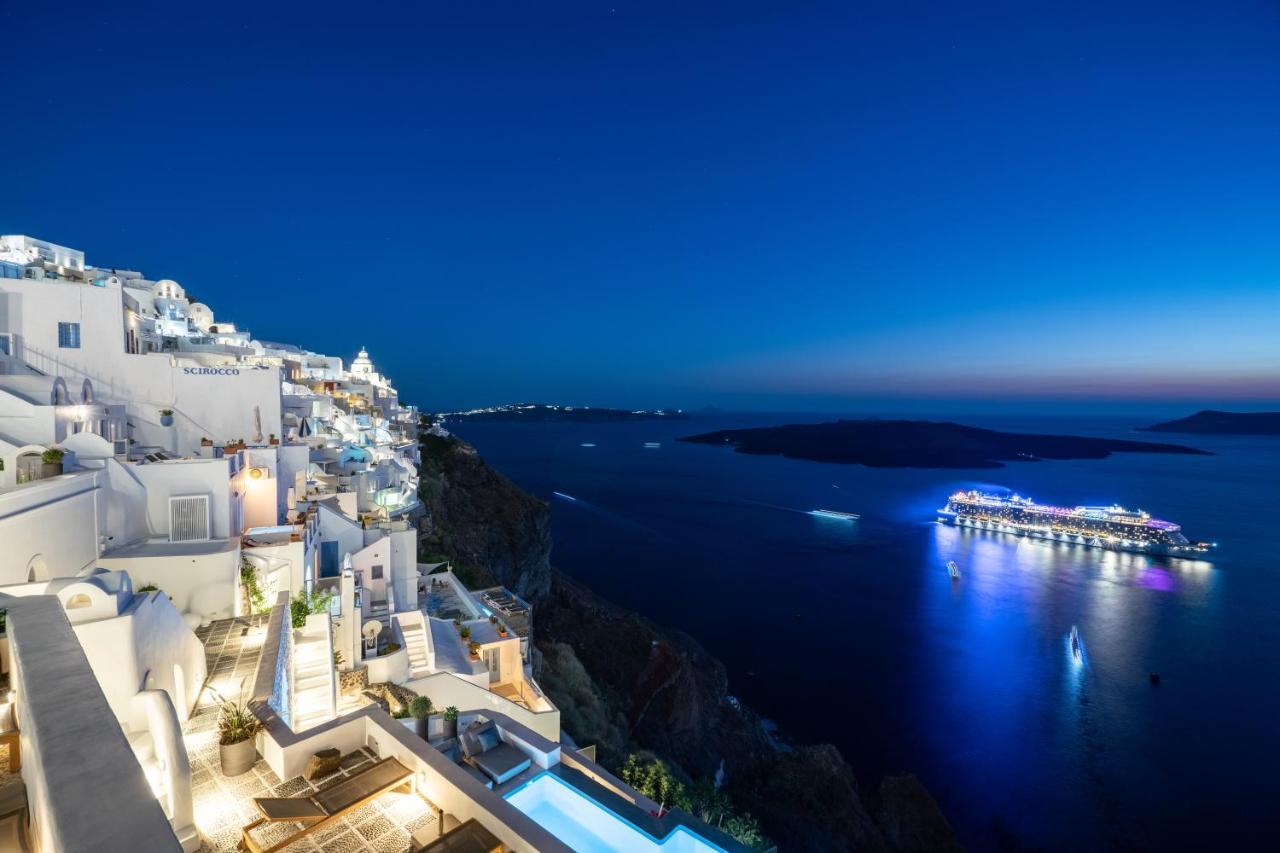 Inspire Santorini Luxury Villas Fira  Exterior foto